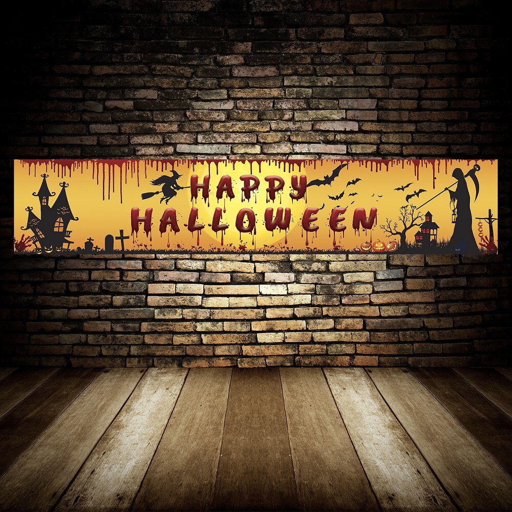 Halloween Backdrop Banner for an Instant Spooky Scene