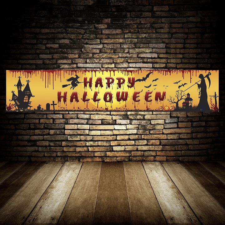 Halloween Backdrop Banner for an Instant Spooky Scene