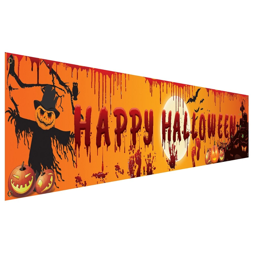 Halloween Backdrop Banner for an Instant Spooky Scene