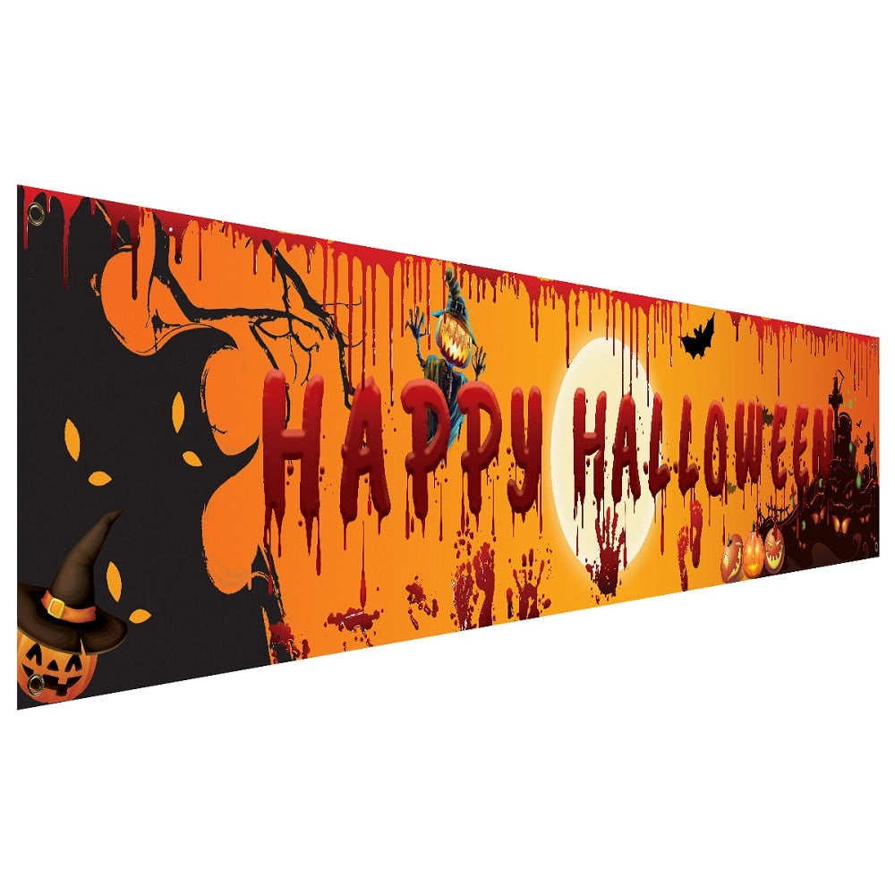 Halloween Backdrop Banner for an Instant Spooky Scene