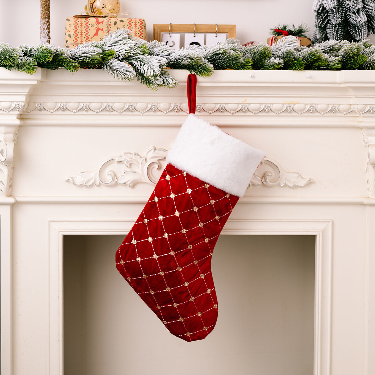 Christmas Stockings for an Elegant Holiday Display
