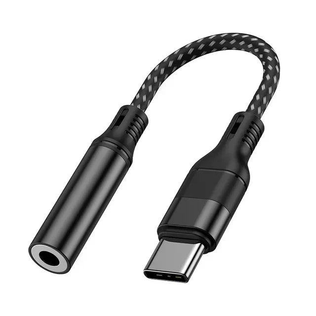 USB-C to 3.5mm Headphone Adapter for Samsung Phones
