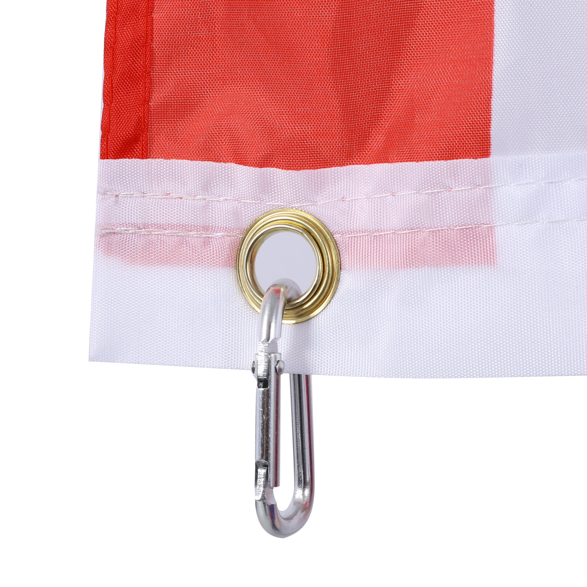25FT Segmented Aluminum Flagpole Kit with Gold Ball Top