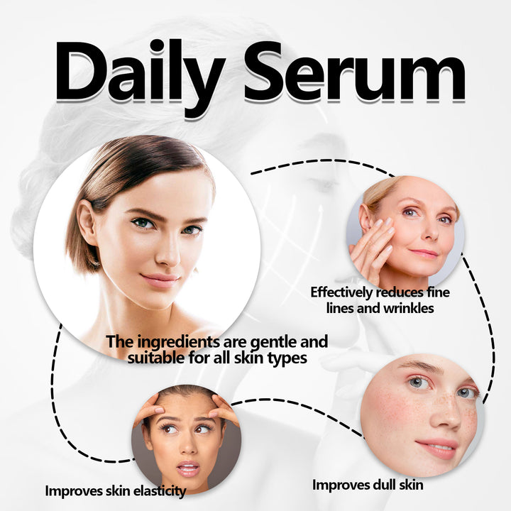 Daily Facial Serum for Smoother, Firmer-Looking Skin