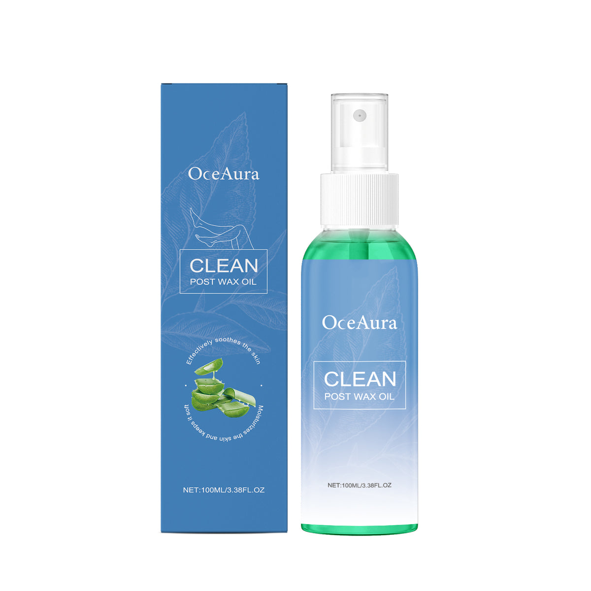 OceAura Pre & Post Wax Spray Duo for Calm Skin