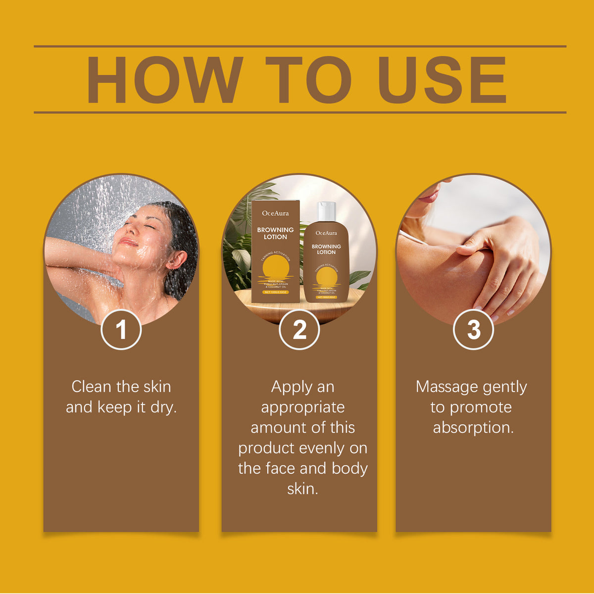 Body Tanning Lotion for Hydrated, Glossy Summer Skin