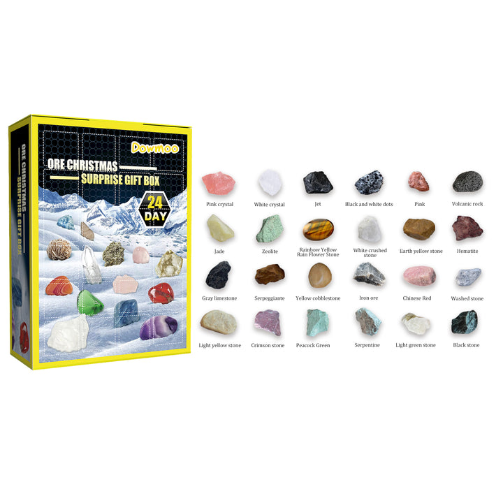 24-Day Mineral Blind Box Gift Set Christmas Countdown