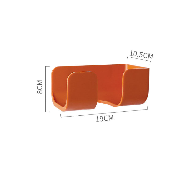 Adhesive Wall Hair Dryer Holder, No Drilling Needed