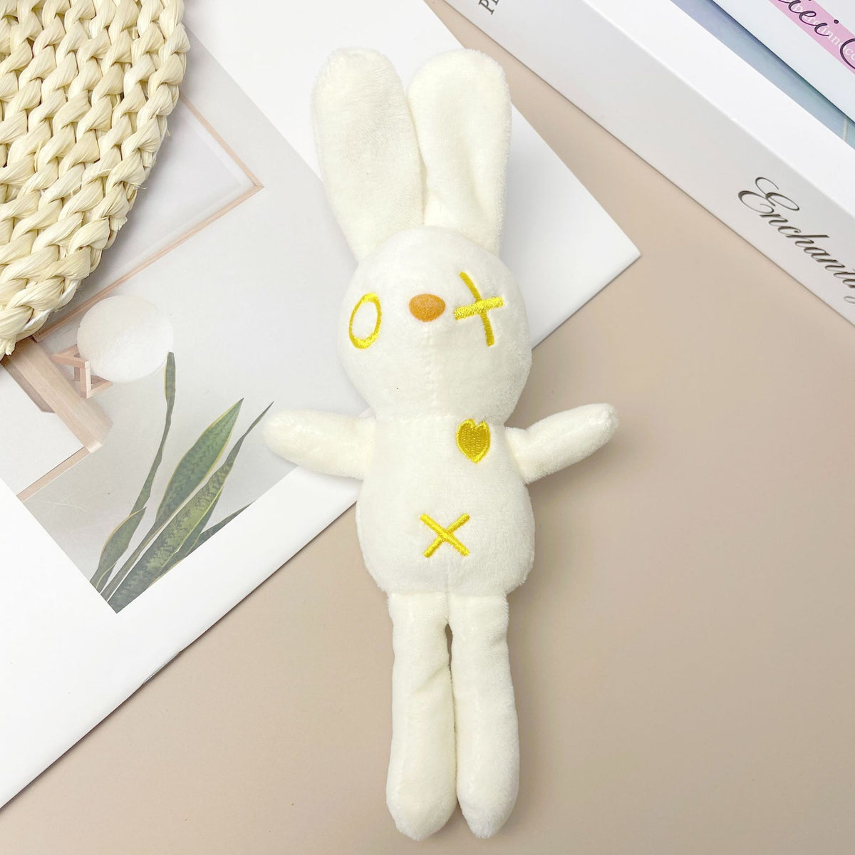 Rabbit Plush Keychain Pendant for Cute Bag Charm Style