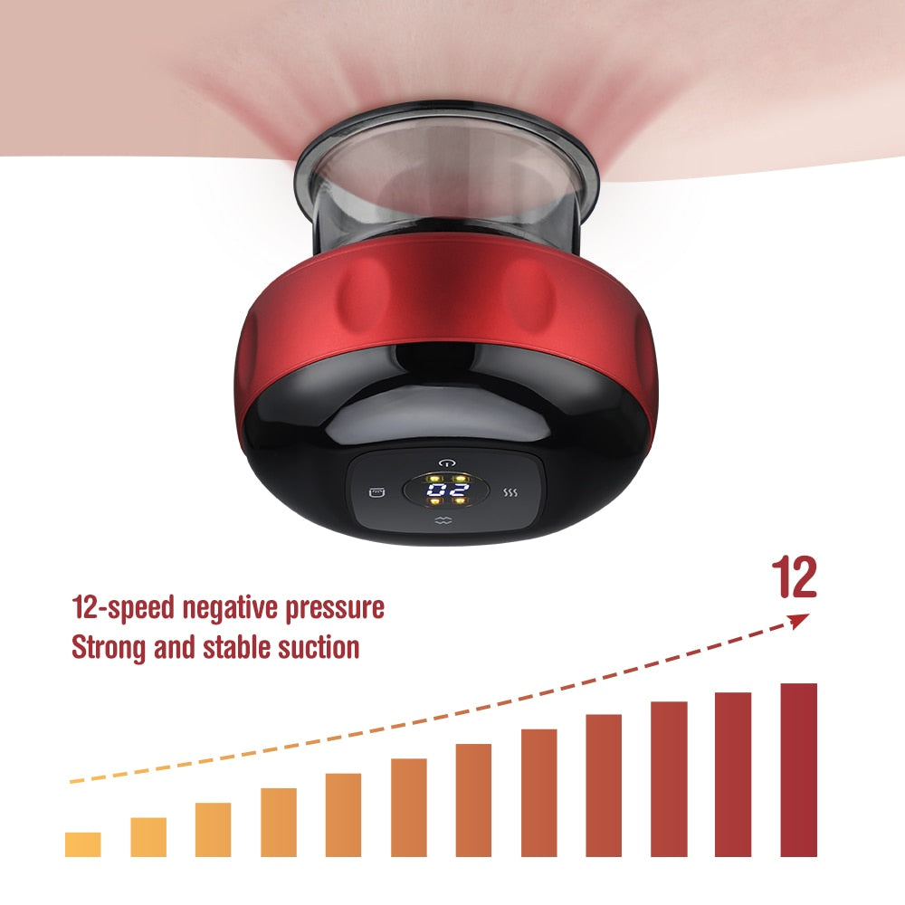 Electric Cupping Massager — Pain Relief & Deep Tissue