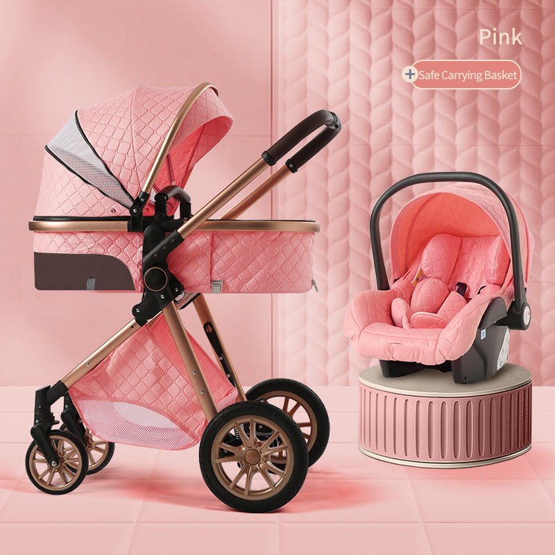 Convertible Baby Stroller Travel System for Newborns