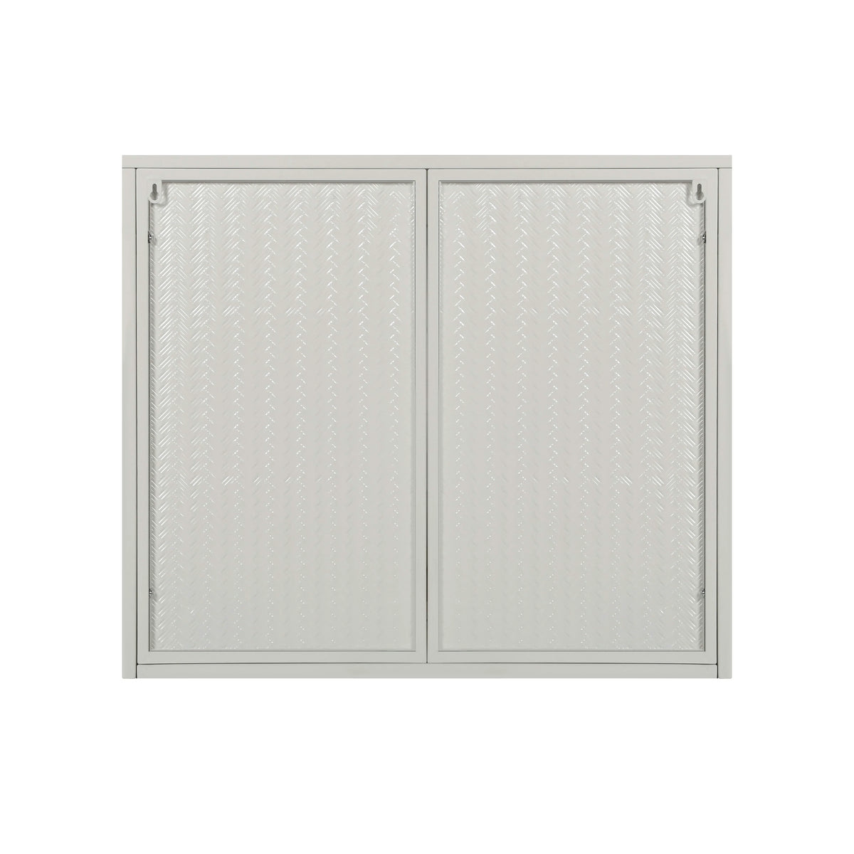 Bathroom Wall Cabinet with Glass Doors, Three Tiers