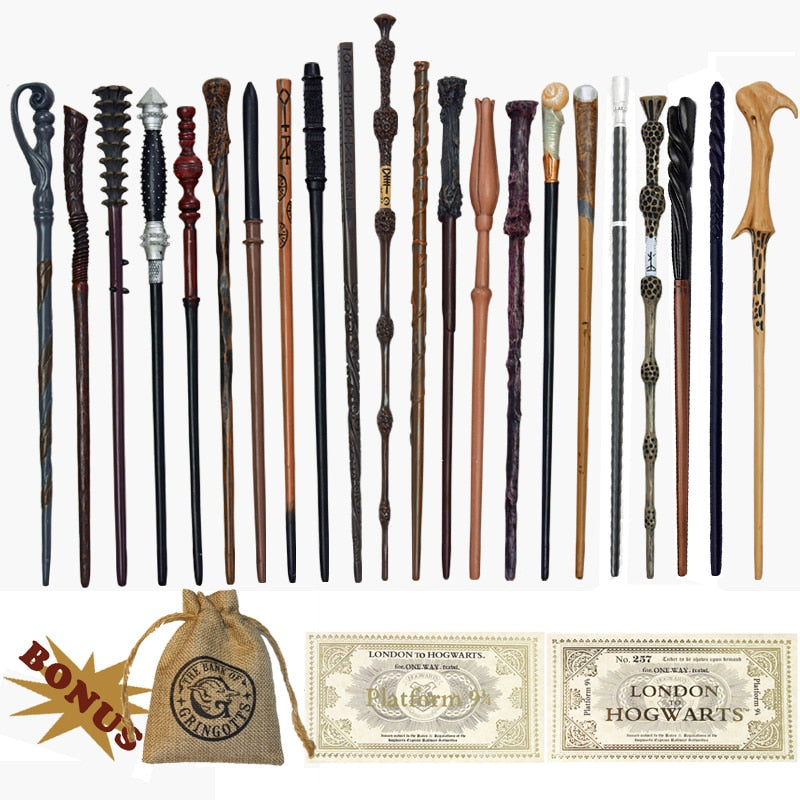 Wizard Wand Gift Set – 27 Collectible Fantasy Designs
