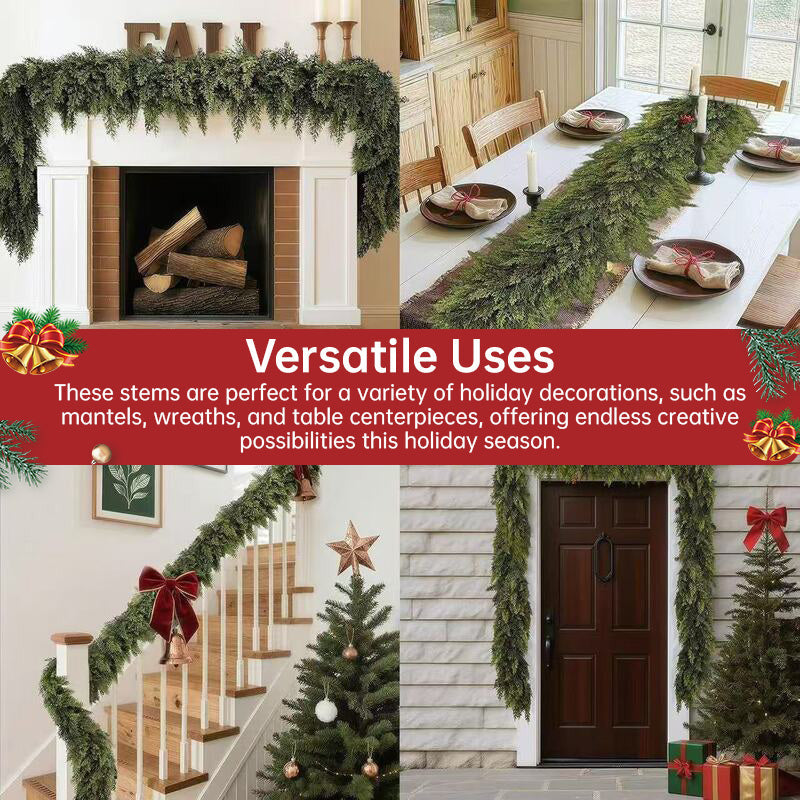 Artificial Cypress Wreath 275cm for Indoor Outdoor Decor