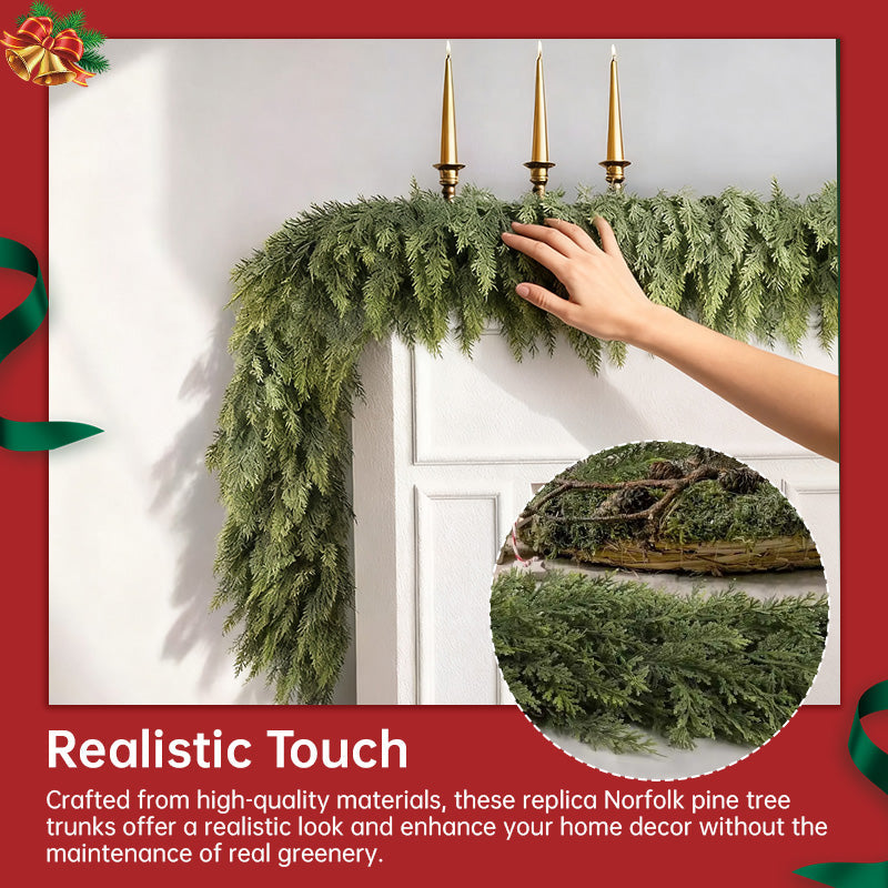 Artificial Cypress Wreath 275cm for Indoor Outdoor Decor