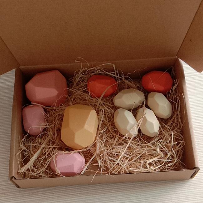 Wooden Stacking Toy for Creative Open-Ended Playtime