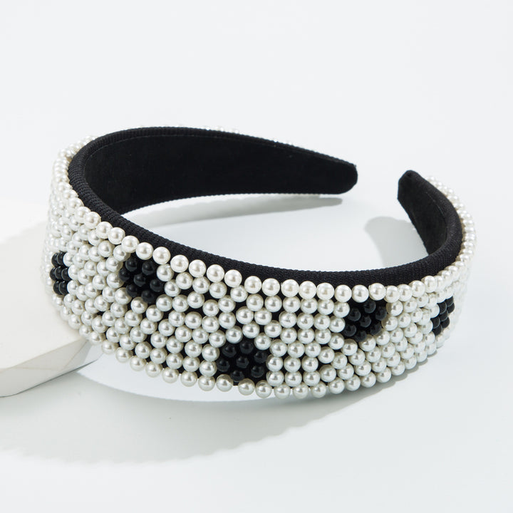 Pearl Headband – Wide Padded Statement Hair Accessory