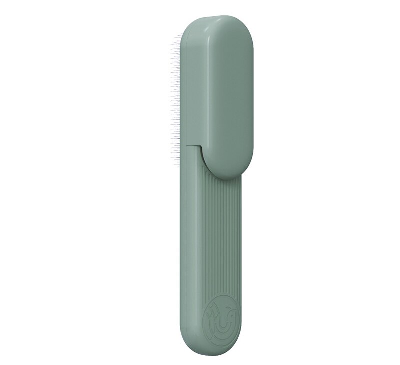 Pet Grooming Comb With Gentle Self-Cleaning Pin Brush