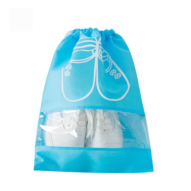 Waterproof Travel Shoe Bag with Clear Window, 2 Sizes