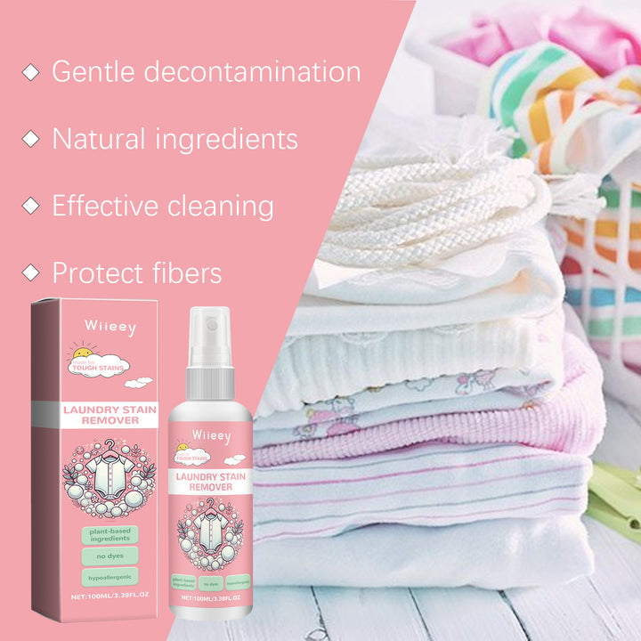 Baby Clothes Stain Remover Spray for Gentle Fiber Care
