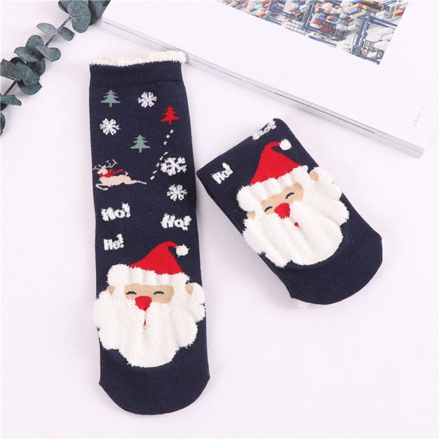 Women's Christmas Socks – Warm Festive Winter Gift
