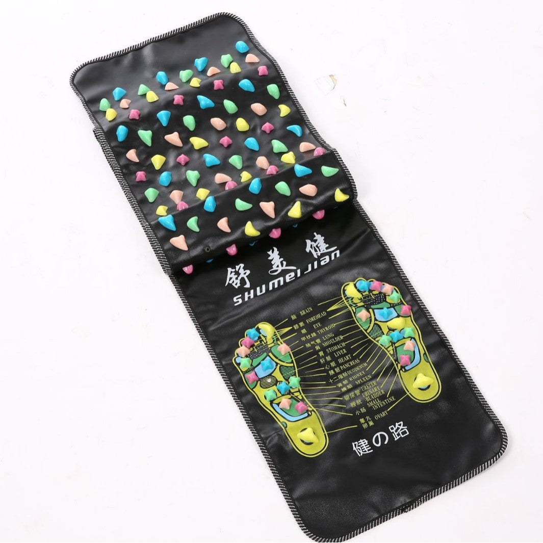 Foot Massage Pad — Reflexology Map for Foot Pain Relief