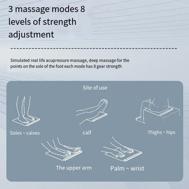 Foot Massager with EMS Pulse — Visible Leg Shaping in 4 Weeks