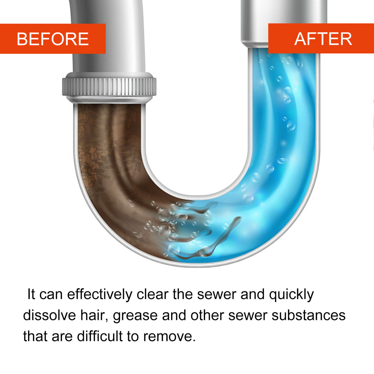 Drain Cleaner Powder — Clearer Pipes, Fresher Drains