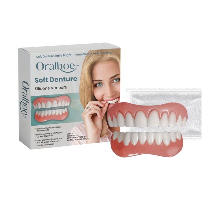Removable Silicone Veneers for an Instantly Brighter Smile