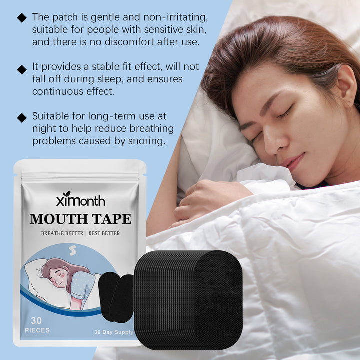 Mouth Tape for Snoring — Better Sleep, Peaceful Nights