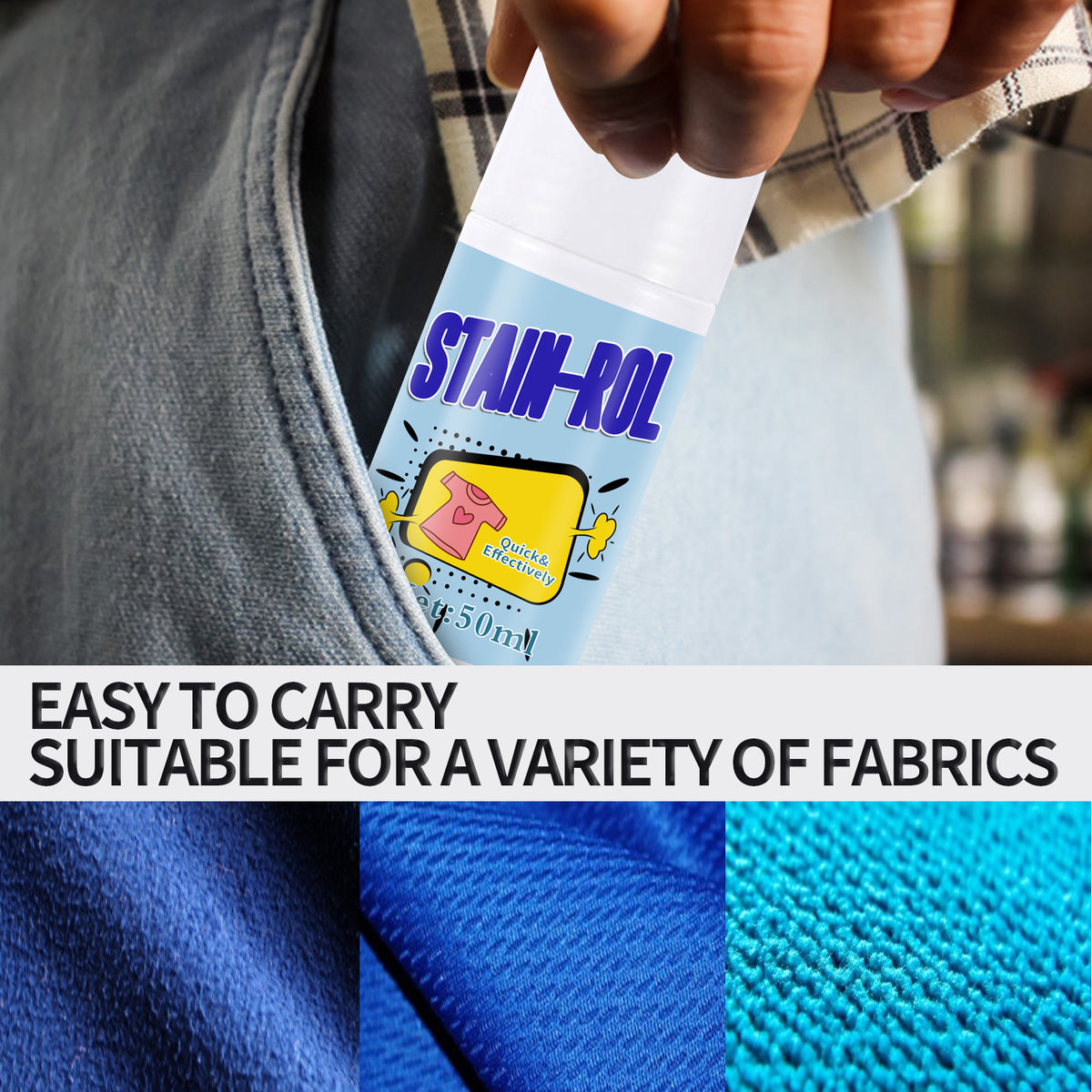 Clothing Stain Remover Roll-On for Quick Spot Cleanups