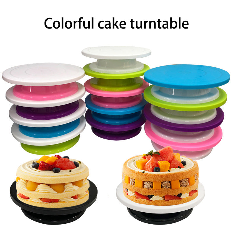 Rotating Cake Turntable 28cm for Smooth Decorating