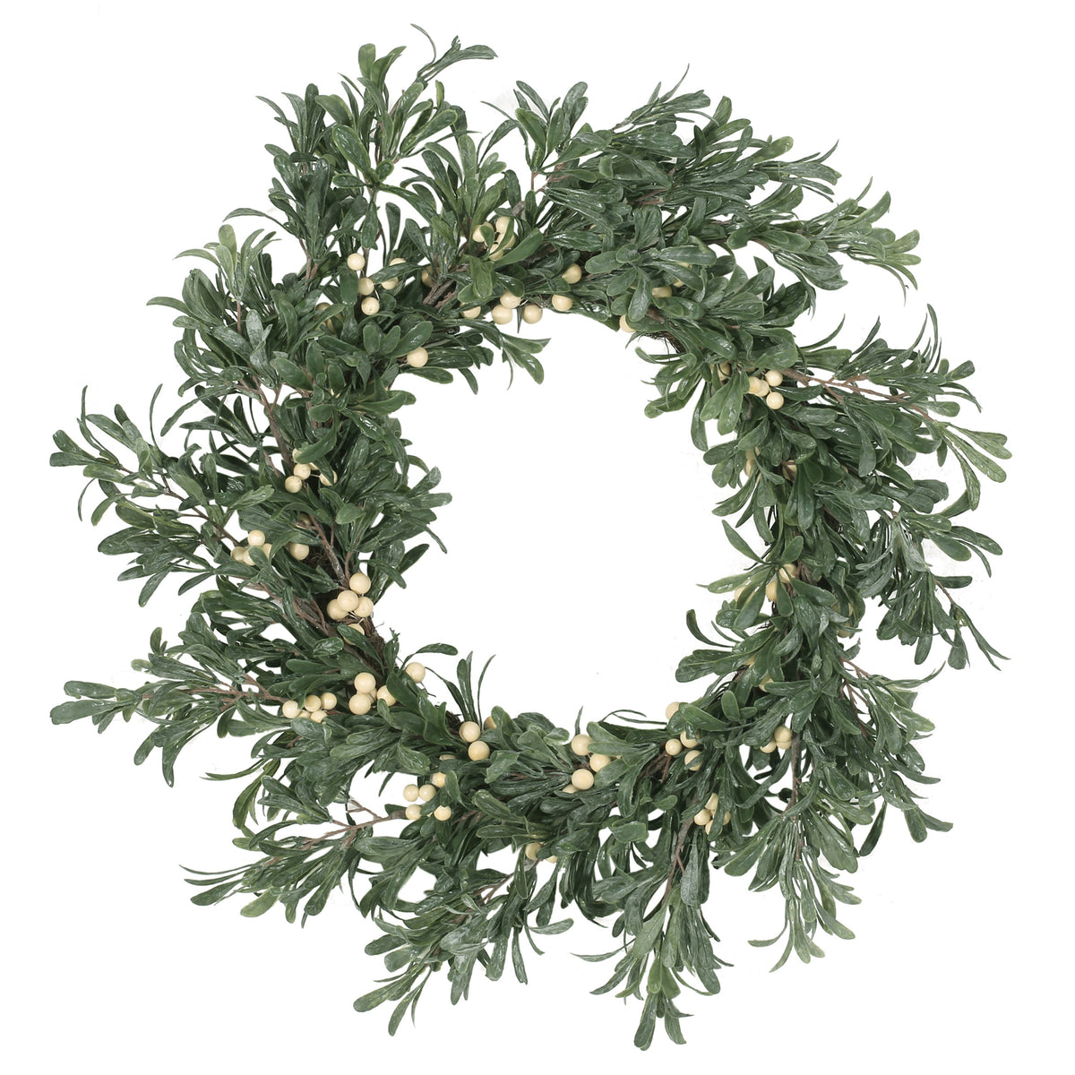 29 Inch Snowberry Wreath for Front Door Decor