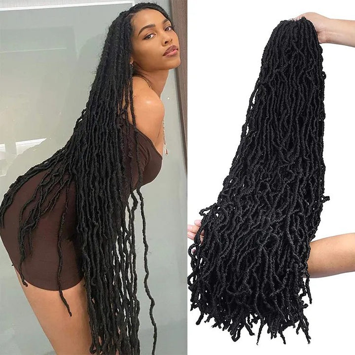 Pre-Looped Crochet Loc Hair for Fast, Tangle-Free Styles