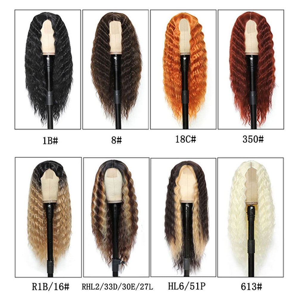 Deep Wave Lace Wig for Long, Voluminous Glamour Looks