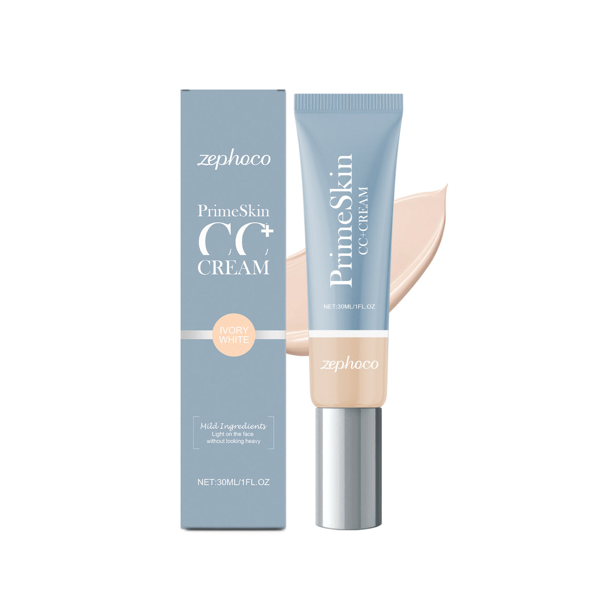 Lightweight Liquid Foundation for Hydrated Natural Makeup
