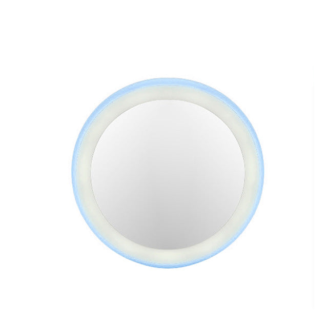 Round LED Makeup Mirror with 12 Lights — Flawless Makeup