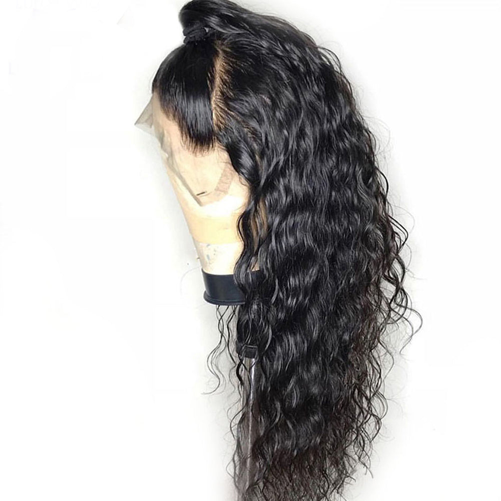 Lace Front Curly Wig for Instant Voluminous Hair Style