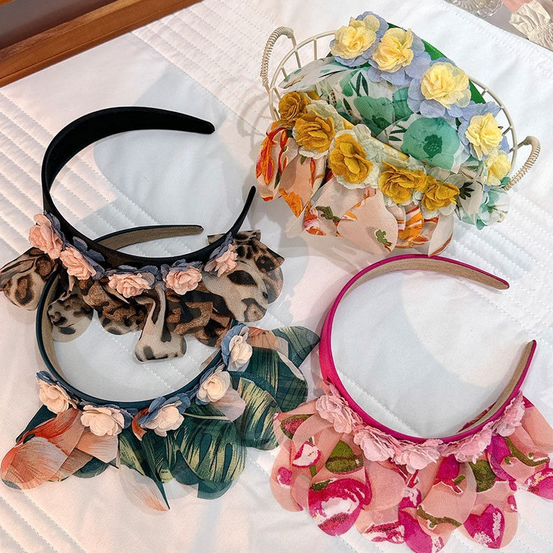 Floral Fabric Headband for Colorful Statement Style