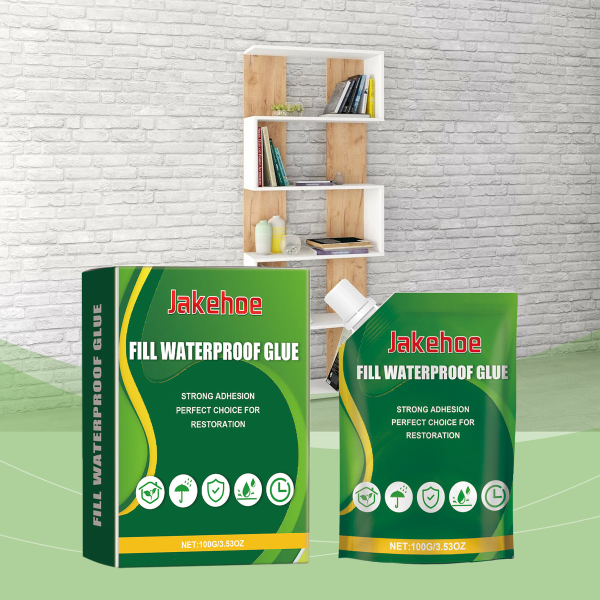Waterproof Repair Glue for Cracks & Holes, 100g Tube