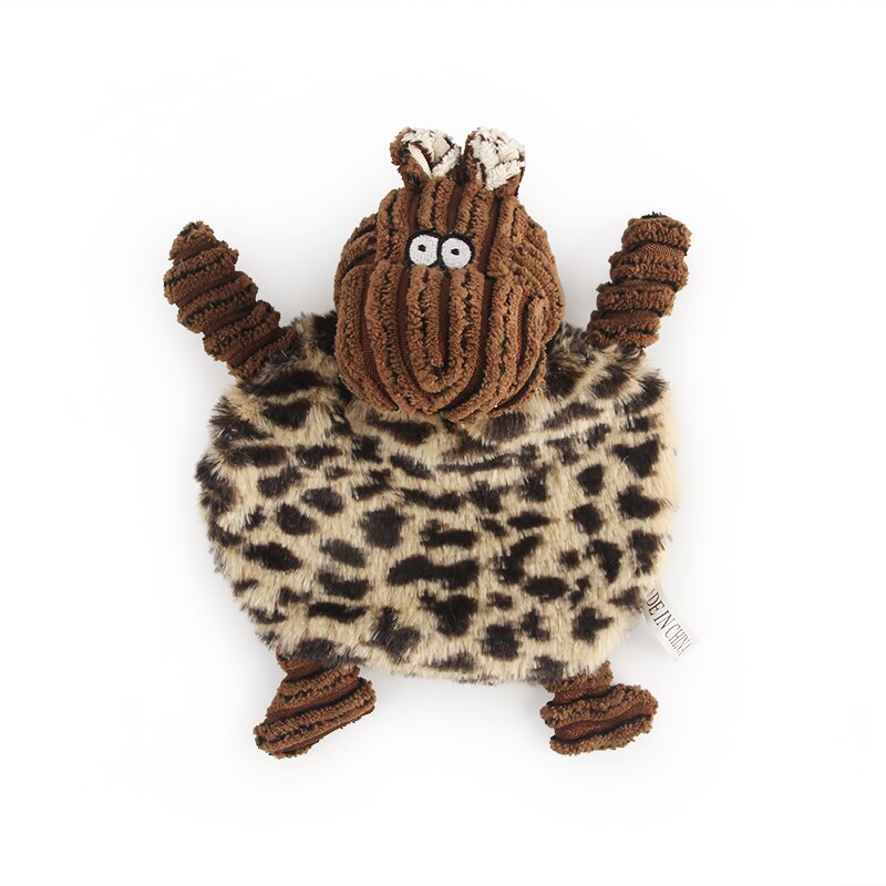 Corduroy Squeak Toy for Small Dogs and Puppies, Plush