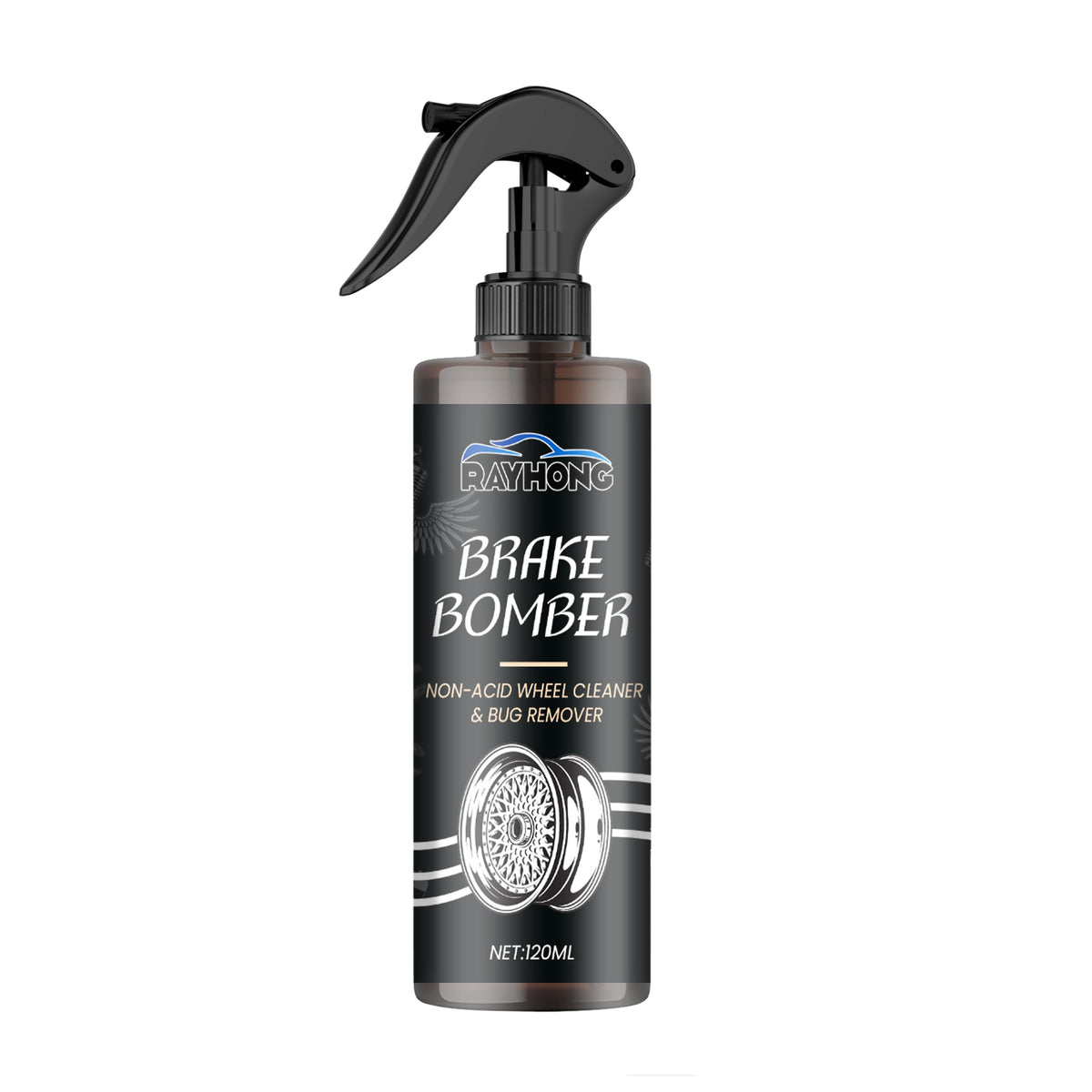 Wheel Cleaner Spray for Brake Dust and Hub Grime Removal