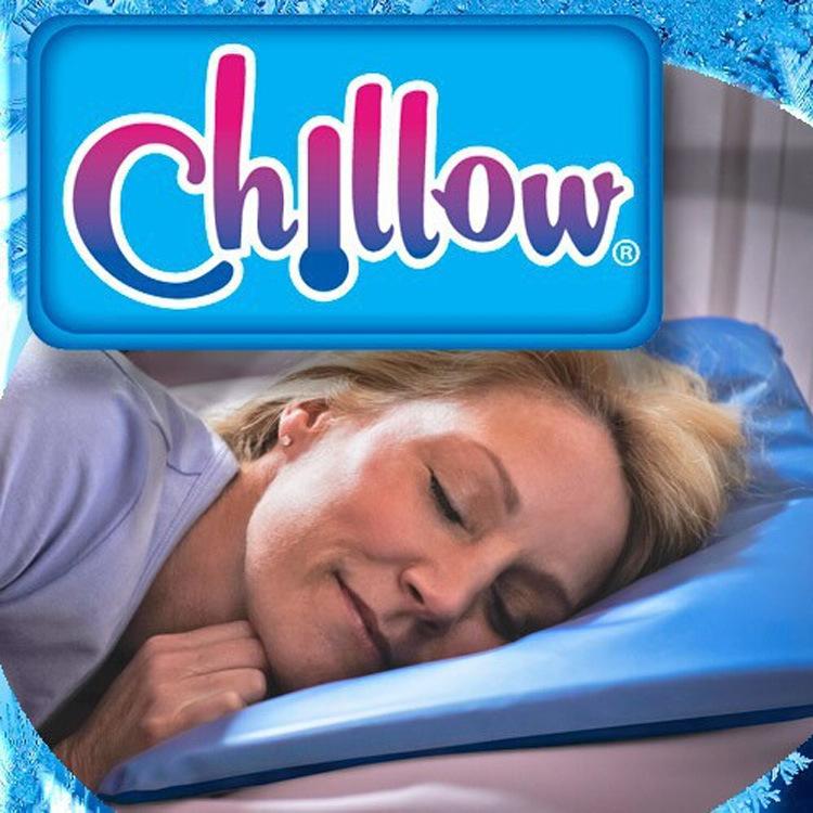 Chillow Cooling Pillow Pad — Water-Filled Relief for Night