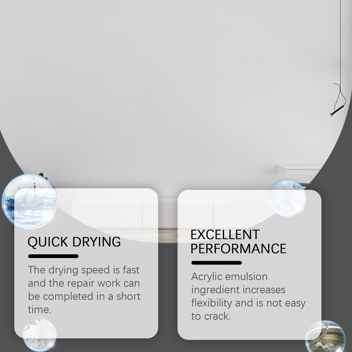 Wall Repair Plaster for Quick, Smooth Crack Repairs
