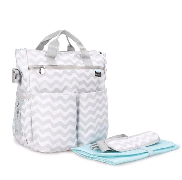 Maternity Diaper Bag With Changing Pad & Stroller Hooks