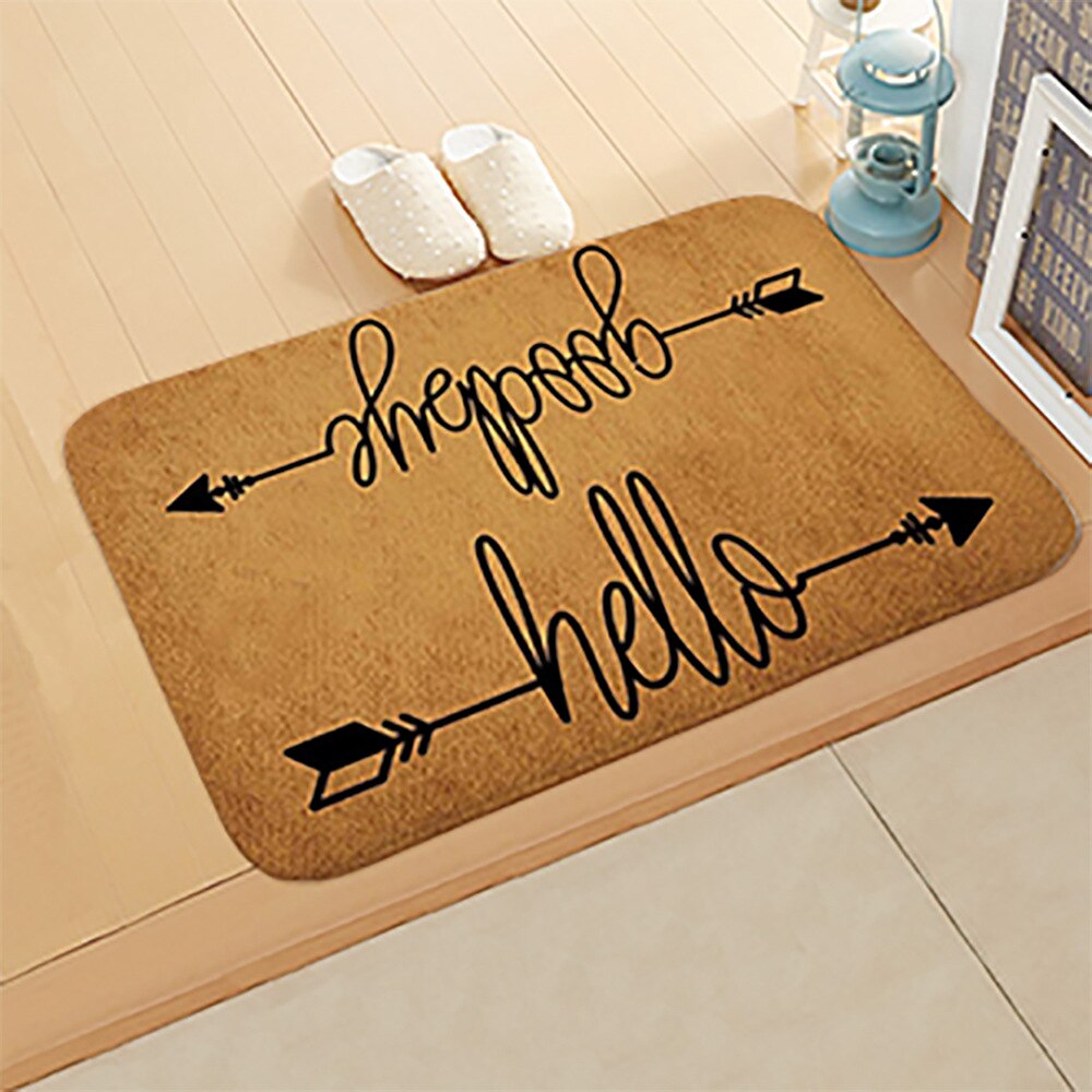 Decorative Doormat — A Warm Welcome At The Door