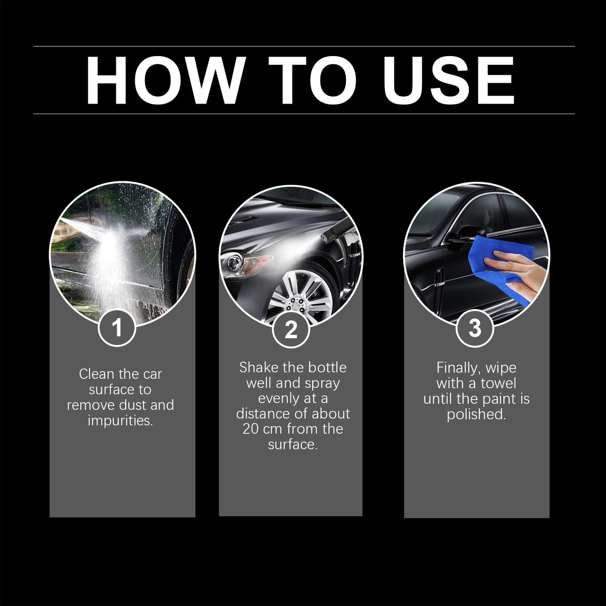 Car Paint Protection Spray for Long-Lasting Gloss