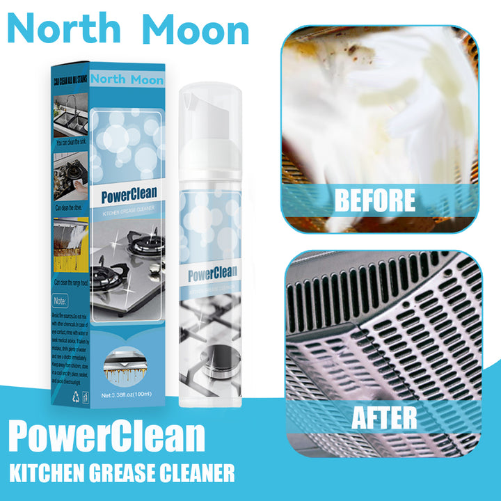 Heavy Oil Foam Cleaner — Kitchen Grease Remover Spray