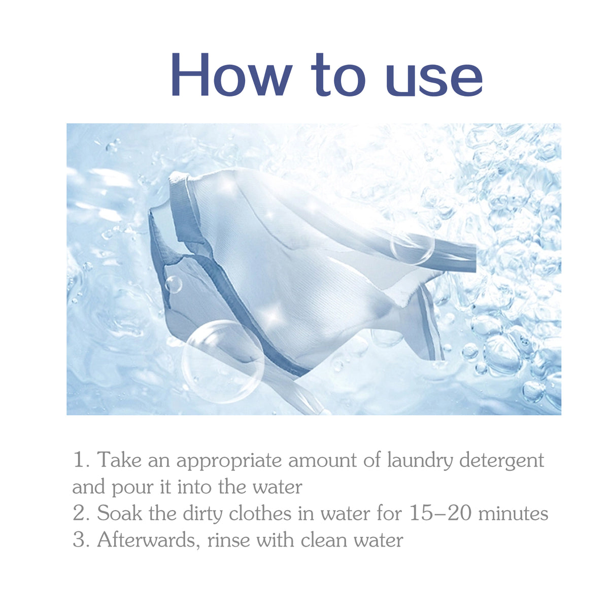 Active Enzyme Laundry Stain Remover for Clothes, 120ml