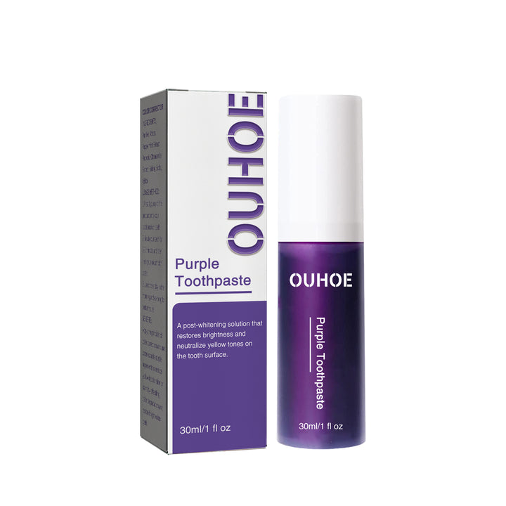 Purple Whitening Toothpaste for a Whiter, Fresher Smile